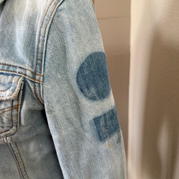 Juicy Couture Faded Blue Denim Jacket - Picture 5 of 9